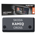 SKODA KAMIQ CROSS 2019 / 2023 FRONT CENTRE DASHBOARD 01 9,2" - Matowa folia antyodciskowa MyScreen ANTI FINGER SHIELD