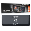 BMW X3 SUV 2021 / + FRONT CENTRE DASHBOARD 01 12,3" - Matowa folia antyodciskowa MyScreen ANTI FINGER SHIELD