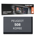 PEUGEOT 508 KOMBI 2018 / 2023 FRONT CENTRE DASHBOARD 01 8" - Matowa folia antyodciskowa MyScreen ANTI FINGER SHIELD