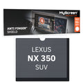 LEXUS NX 350 H SUV 2022 / + FRONT CENTRE DASHBOARD 01 * - Matowa folia antyodciskowa MyScreen ANTI FINGER SHIELD