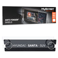 HYUNDAI SANTA FE SUV 2024 / + FRONT CENTRE AIR CONTROL *  - Matowa folia antyodciskowa MyScreen ANTI FINGER SHIELD