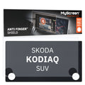 SKODA KODIAQ SUV 2021 / + FRONT CENTRE DASHBOARD 01 * - Matowa folia antyodciskowa MyScreen ANTI FINGER SHIELD