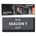 BYD SEALION 7 SUV 2024 / + FRONT CENTRE SPEEDOMETER 10,25"  - Matowa folia antyodciskowa MyScreen ANTI FINGER SHIELD