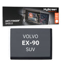 VOLVO EX-90 SUV 2022 / + FRONT CENTRE DASHBOARD 01 * - Matowa folia antyodciskowa MyScreen ANTI FINGER SHIELD