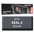 BYD SEAL 6 DM-i SEDAN 2024 / + FRONT CENTRE SPEEDOMETER 10,25"  - Matowa folia antyodciskowa MyScreen ANTI FINGER SHIELD
