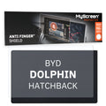 BYD DOLPHIN HATCHBACK 2025 / + FRONT CENTRE DASHBOARD 01 12,8"  - Matowa folia antyodciskowa MyScreen ANTI FINGER SHIELD