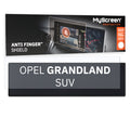 OPEL GRANDLAND HYBRID SUV 2021 / + FRONT CENTRE DASHBOARD 01 * - Matowa folia antyodciskowa MyScreen ANTI FINGER SHIELD