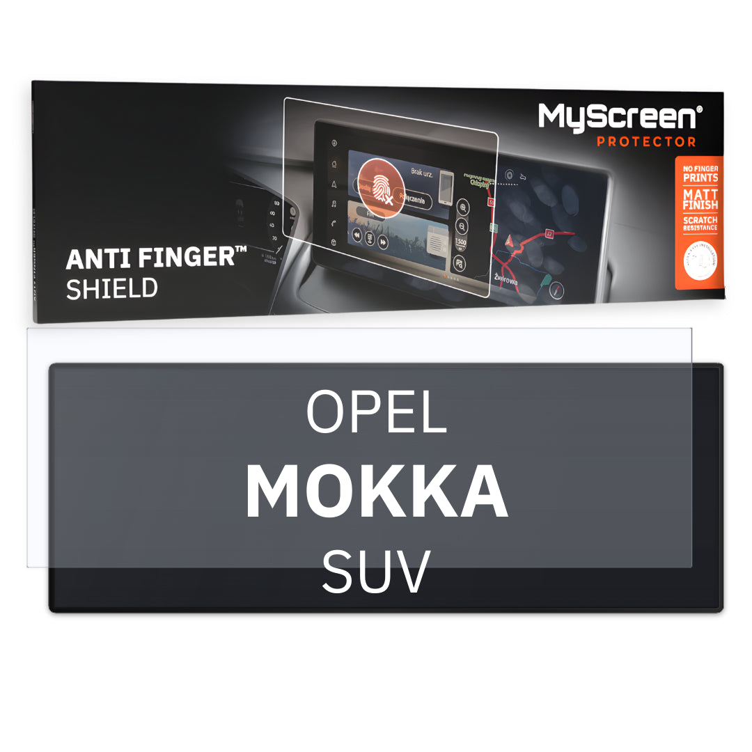 OPEL MOKKA II SUV 2020 / + FRONT CENTRE DASHBOARD 01 *  - Matowa folia antyodciskowa MyScreen ANTI FINGER SHIELD