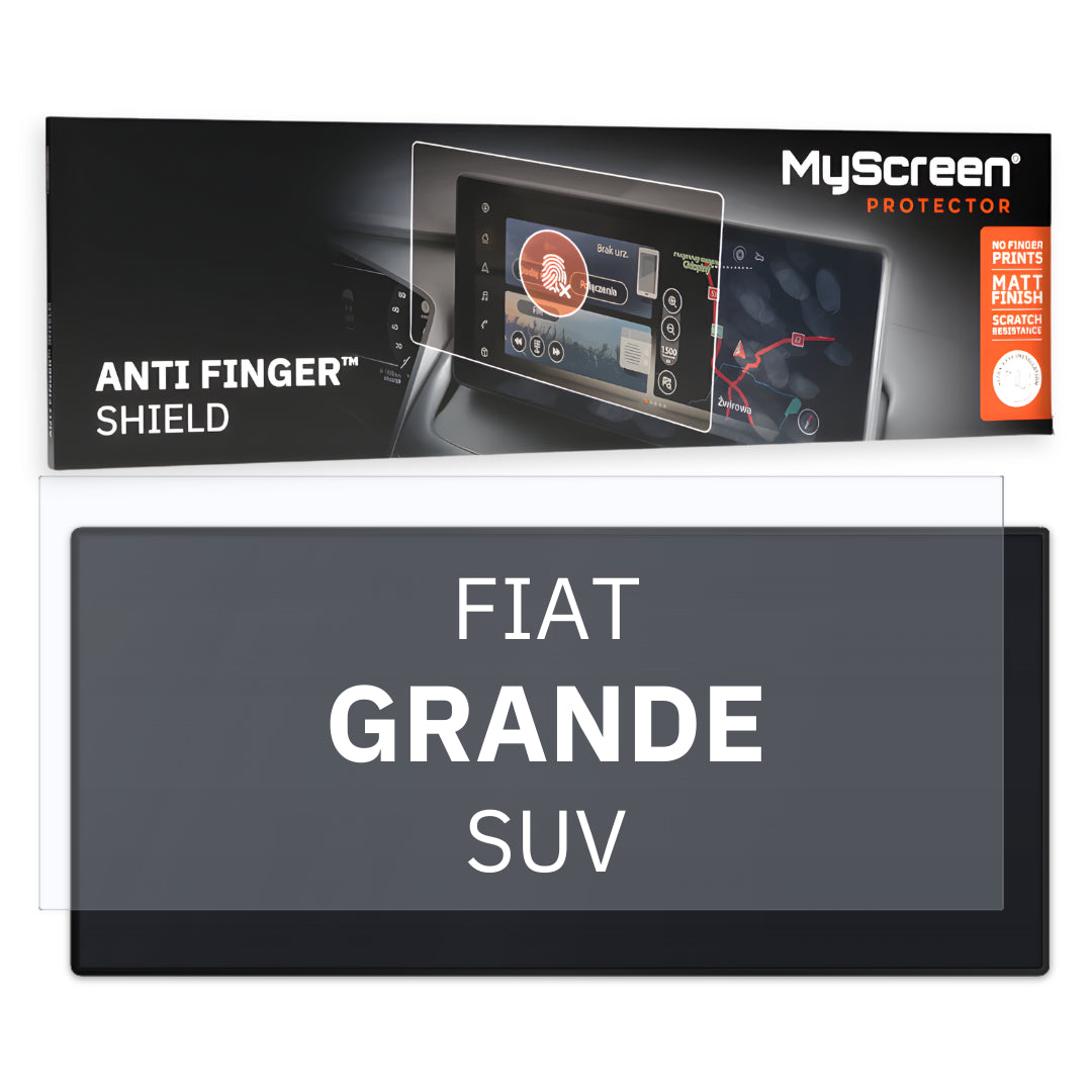 FIAT GRANDE PANDA SUV 2025 / + FRONT CENTRE DASHBOARD 01 *  - Matowa folia antyodciskowa MyScreen ANTI FINGER SHIELD