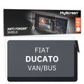 FIAT DUCATO VAN/BUS 2021 / + FRONT CENTRE DASHBOARD 01 *  - Matowa folia antyodciskowa MyScreen ANTI FINGER SHIELD