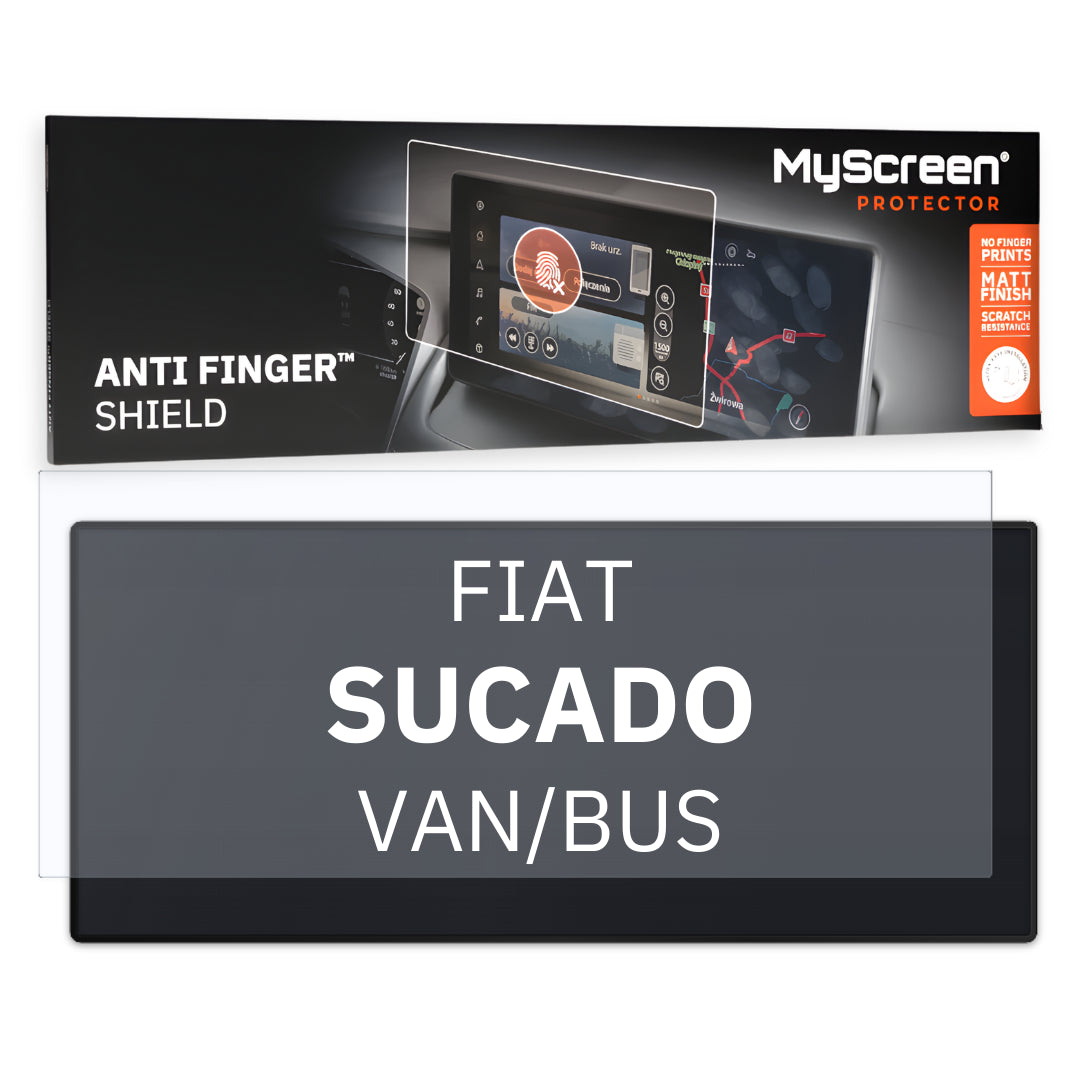 FIAT SUCADO VAN/BUS 2023 / + FRONT CENTRE DASHBOARD 01 *  - Matowa folia antyodciskowa MyScreen ANTI FINGER SHIELD