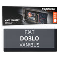 FIAT DOBLO VAN/BUS 2023 / + FRONT CENTRE DASHBOARD 01 *  - Matowa folia antyodciskowa MyScreen ANTI FINGER SHIELD