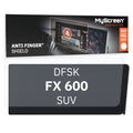 DFSK FX 600 SUV 2025 / + FRONT CENTRE SPEEDOMETER * - Matowa folia antyodciskowa MyScreen ANTI FINGER SHIELD