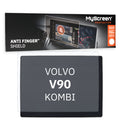 VOLVO V90 KOMBI 2016 / + FRONT CENTRE DASHBOARD 01 *  - Matowa folia antyodciskowa MyScreen ANTI FINGER SHIELD