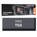 MAN TGS TIR 2020 / + FRONT CENTRE DASHBOARD 01 12,3"  - Matowa folia antyodciskowa MyScreen ANTI FINGER SHIELD