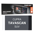 CUPRA TAVASCAN SUV 2024 / + FRONT CENTRE DASHBOARD 01 5,3"  - Matowa folia antyodciskowa MyScreen ANTI FINGER SHIELD
