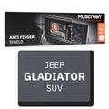 JEEP GLADIATOR SUV 2020 / 2021 FRONT CENTRE DASHBOARD 01 8,4"  - Matowa folia antyodciskowa MyScreen ANTI FINGER SHIELD