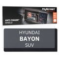 HYUNDAI BAYON SUV 2024 / + FRONT CENTRE DASHBOARD 01 10,25"  - Matowa folia antyodciskowa MyScreen ANTI FINGER SHIELD