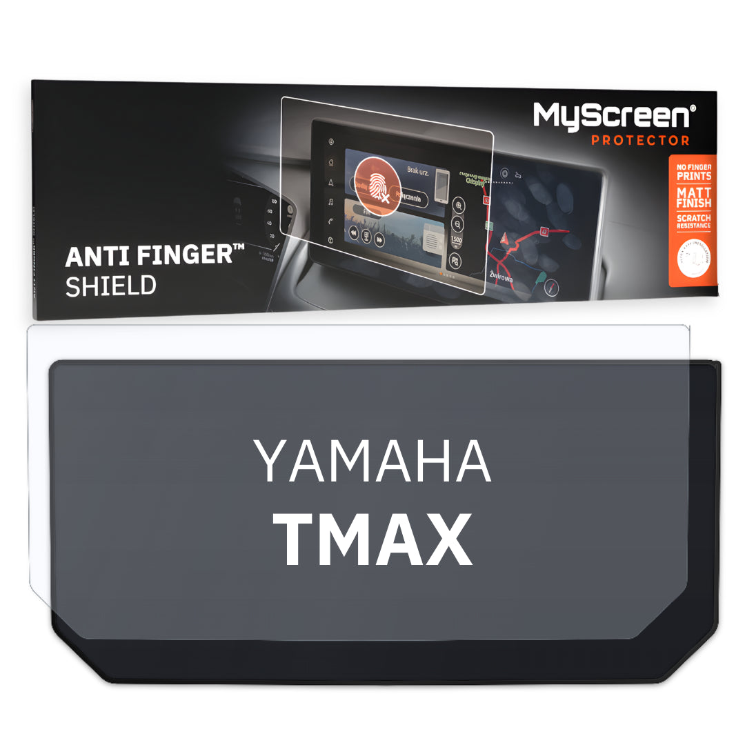 YAMAHA TMAX ND 2023 / + FRONT CENTRE DASHBOARD 01 *  - Matowa folia antyodciskowa MyScreen ANTI FINGER SHIELD