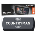 MINI COUNTRYMAN SUV 2016 / 2023 FRONT CENTRE DASHBOARD 01 *  - Matowa folia antyodciskowa MyScreen ANTI FINGER SHIELD
