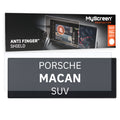 PORSCHE MACAN SUV 2019 / 2021 FRONT CENTRE DASHBOARD 01 *  - Matowa folia antyodciskowa MyScreen ANTI FINGER SHIELD