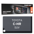 TOYOTA C-HR SUV 2023 / + FRONT CENTRE DASHBOARD 01 *  - Matowa folia antyodciskowa MyScreen ANTI FINGER SHIELD