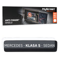MERCEDES KLASA S SEDAN 2017 / 2020 FRONT CENTRE DASHBOARD 01 * - Matowa folia antyodciskowa MyScreen ANTI FINGER SHIELD