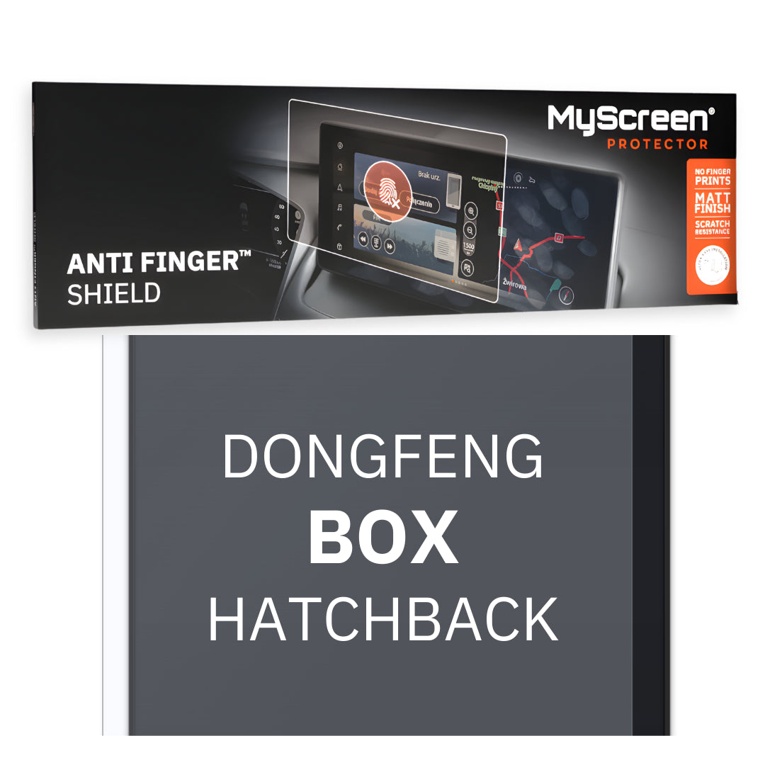 DONGFENG BOX HATCHBACK 2024 / + FRONT LEFT SPEEDOMETER *  - Matowa folia antyodciskowa MyScreen ANTI FINGER SHIELD