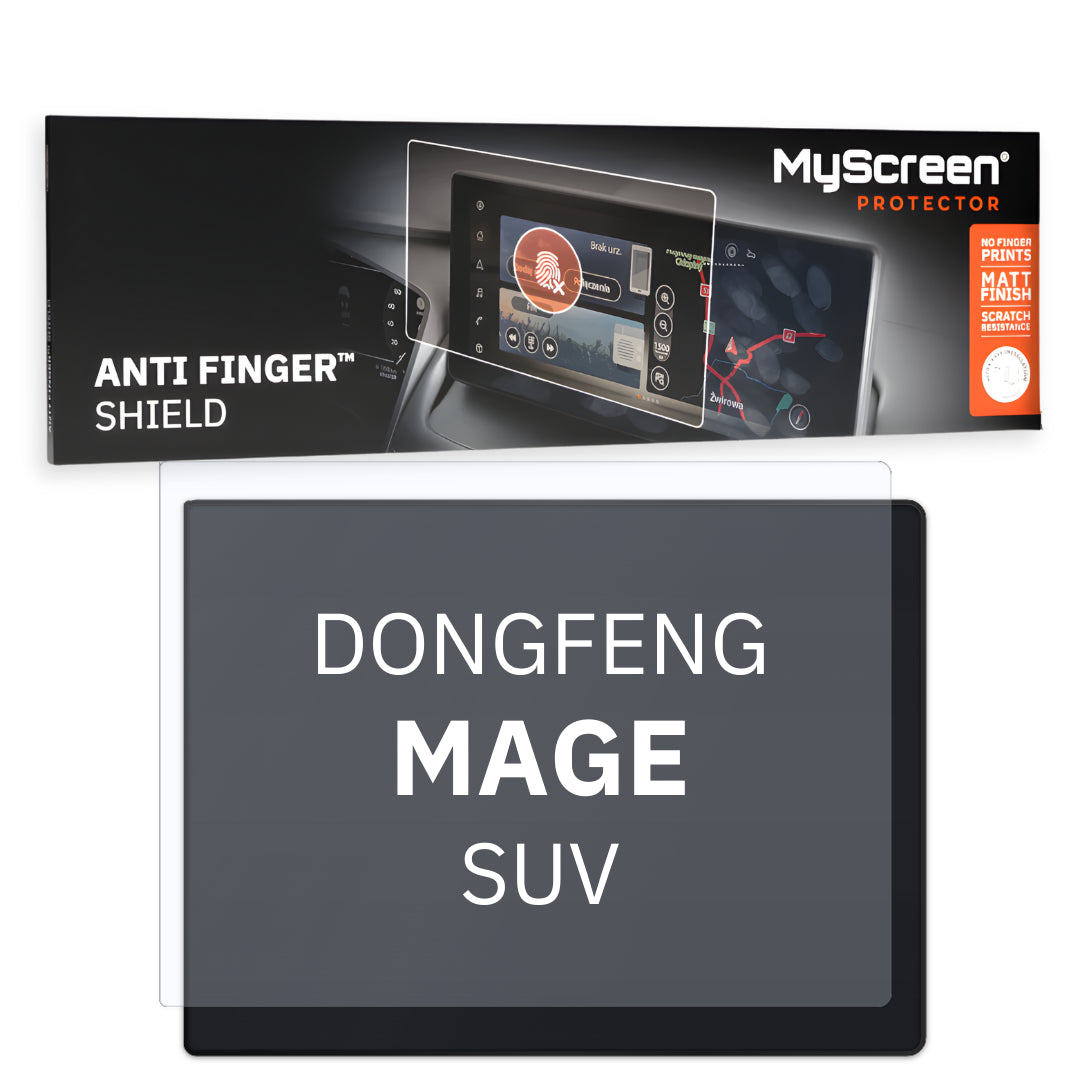 DONGFENG MAGE SUV 2025 / + FRONT CENTRE DASHBOARD 01 *  - Matowa folia antyodciskowa MyScreen ANTI FINGER SHIELD