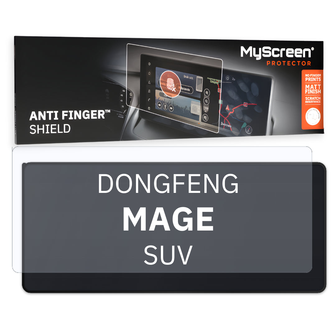 DONGFENG MAGE SUV 2025 / + FRONT LEFT SPEEDOMETER *  - Matowa folia antyodciskowa MyScreen ANTI FINGER SHIELD
