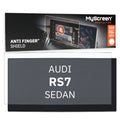 AUDI RS7 SEDAN 2019 / 2023 FRONT CENTRE DASHBOARD 01 10,1"  - Matowa folia antyodciskowa MyScreen ANTI FINGER SHIELD