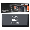 AUDI RS7 SEDAN 2019 / 2023 FRONT CENTRE CONTROL PANEL 8,6"  - Matowa folia antyodciskowa MyScreen ANTI FINGER SHIELD