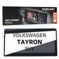 VOLKSWAGEN TAYRON SUV 2024 / + FRONT CENTRE DASHBOARD 01 * - Matowa folia antyodciskowa MyScreen ANTI FINGER SHIELD