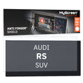 AUDI RS Q3 SUV 2018 / + FRONT CENTRE DASHBOARD 01 *  - Matowa folia antyodciskowa MyScreen ANTI FINGER SHIELD