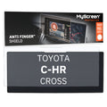 TOYOTA C-HR Style CROSS 2023 / + FRONT CENTRE DASHBOARD 01 12,3" - Matowa folia antyodciskowa MyScreen ANTI FINGER SHIELD