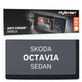 SKODA Octavia Drive Selection SEDAN 2020 / + FRONT CENTRE DASHBOARD 02 13"  - Matowa folia antyodciskowa MyScreen ANTI FINGER SH
