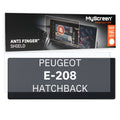 PEUGEOT e-208 Allure HATCHBACK 2024 / + FRONT CENTRE DASHBOARD 01 10"  - Matowa folia antyodciskowa MyScreen ANTI FINGER SHIELD
