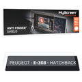 PEUGEOT e-308 Style HATCHBACK 2021 / + FRONT CENTRE CONTROL PANEL *  - Matowa folia antyodciskowa MyScreen ANTI FINGER SHIELD