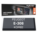 PEUGEOT e-308 SW Business KOMBI 2021 / + FRONT CENTRE DASHBOARD 01 10"  - Matowa folia antyodciskowa MyScreen ANTI FINGER SHIELD