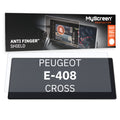 PEUGEOT e-408 GT CROSS 2023 / + FRONT CENTRE DASHBOARD 01 10"  - Matowa folia antyodciskowa MyScreen ANTI FINGER SHIELD