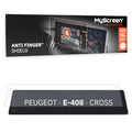 PEUGEOT e-408 GT Exclusive CROSS 2023 / + FRONT CENTRE CONTROL PANEL *  - Matowa folia antyodciskowa MyScreen ANTI FINGER SHIELD