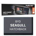 BYD Seagull HATCHBACK 2023 / + FRONT CENTRE DASHBOARD 02 12,8"  - Matowa folia antyodciskowa MyScreen ANTI FINGER SHIELD