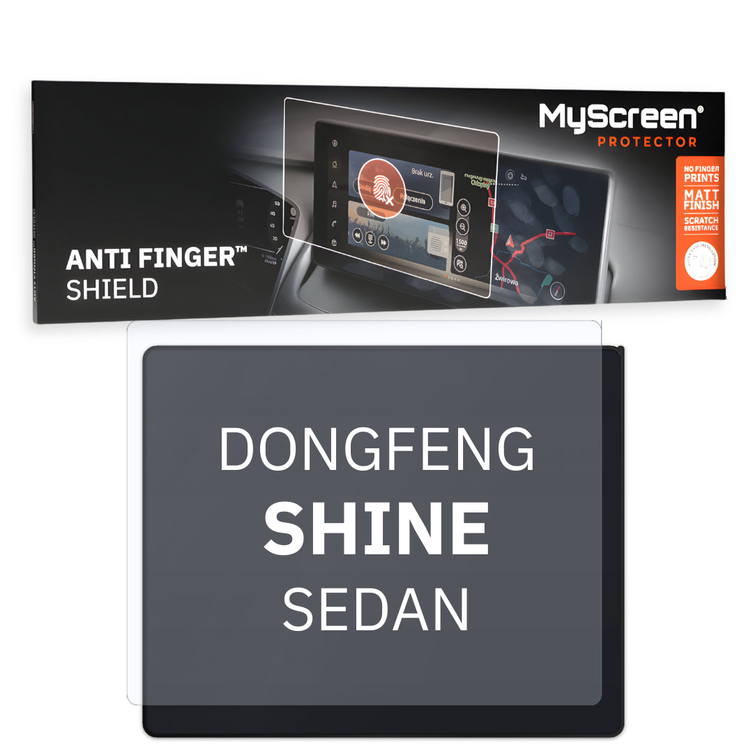 DONGFENG SHINE SEDAN 2025 / + FRONT CENTRE DASHBOARD 01 *  - Matowa folia antyodciskowa MyScreen ANTI FINGER SHIELD