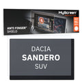 DACIA Sandero Stepway Extreme SUV 2024 / + FRONT CENTRE DASHBOARD 02 10"  - Matowa folia antyodciskowa MyScreen ANTI FINGER SHIE