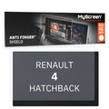 RENAULT 4 Techno HATCHBACK 2025 / + FRONT CENTRE DASHBOARD 01 10,1"  - Matowa folia antyodciskowa MyScreen ANTI FINGER SHIELD