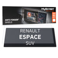 RENAULT Espace E-Tech Techno SUV 2025 / + FRONT CENTRE SPEEDOMETER 12,3" - Matowa folia antyodciskowa MyScreen ANTI FINGER SHIEL