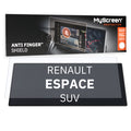 RENAULT Espace E-Tech Esprit Alpine SUV 2025 / + FRONT CENTRE SPEEDOMETER 12,3" - Matowa folia antyodciskowa MyScreen ANTI FINGE