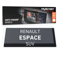 RENAULT Espace E-Tech Iconic SUV 2025 / + FRONT CENTRE SPEEDOMETER 12,3" - Matowa folia antyodciskowa MyScreen ANTI FINGER SHIEL