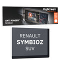 RENAULT Symbioz Evolution SUV 2024 / + FRONT CENTRE DASHBOARD 01 10,4"  - Matowa folia antyodciskowa MyScreen ANTI FINGER SHIELD