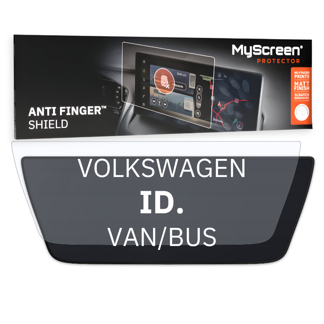 VOLKSWAGEN ID. BUZZ VAN/BUS 2022 / + FRONT CENTRE SPEEDOMETER *  - Matowa folia antyodciskowa MyScreen ANTI FINGER SHIELD